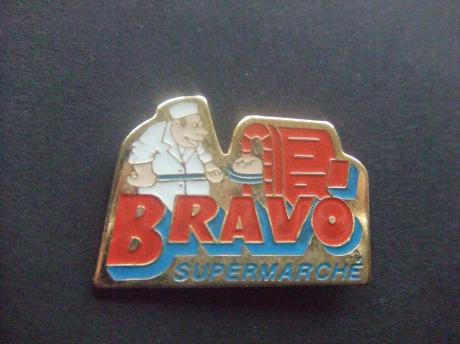 Bravo supermarkt Heusden-Zolder, België oude bakkersoven